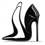 black pumps image